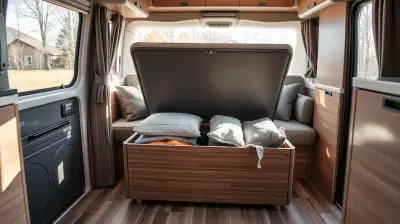 Versteckte Stauräume im Wohnmobil