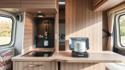 Gasflaschenwechsel im Wohnmobil