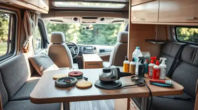 Wohnmobil richtig polieren