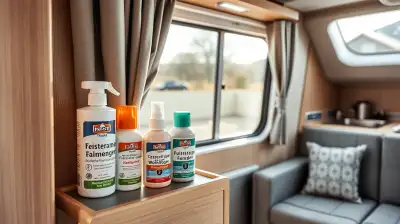 Fensterrahmen im Wohnmobil pflegen