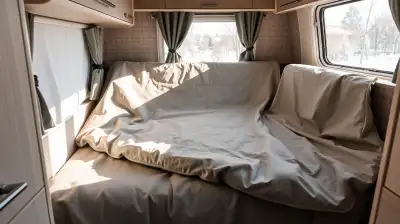 Maßgeschneiderte Winterabdeckungen für Wohnmobile