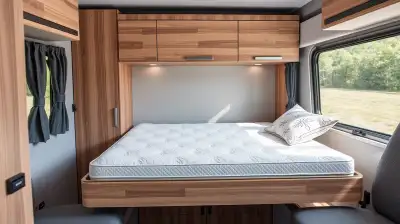 Klappbett im Wohnmobil bauen