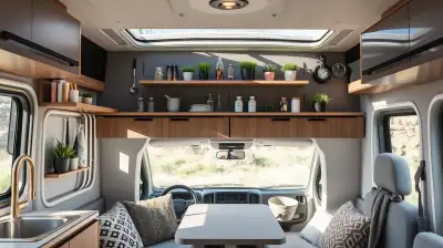 Flexible Wandgestaltung im Wohnmobil