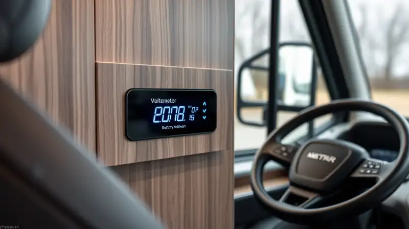 Voltmeter fürs Wohnmobil