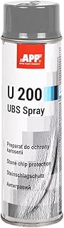 APP U200 UBS – Überlackierbarer Unterbodenschutz Spray für Autos und Wohnwagen aus Kunstharz un…