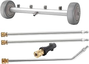 Sharplace Hochdruckreiniger, Auto Unterbodenreiniger Unterbodenwäsche mit 3 Verlängerungsrohren…