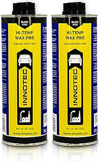 2 Stück Innotec Hi-Temp Wax Dry Schwarz – Next Level Konservierung für Automotive & Industrie -…