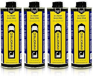 4 Stück Innotec Hi-Temp Wax Dry Schwarz – Next Level Konservierung für Automotive & Industrie -…