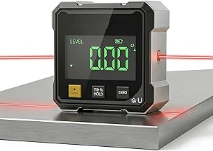 Luminis Precision X1 Wasserwaage – Luminis X1 Laser Winkelmesser, Precision X1 Neigungsmesser Dig…