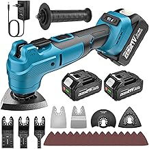 Yofuly Multitool Akku Multifunktionswerkzeug für Makita 18V Akku – Oszillationswerkzeug 6 Stufig…