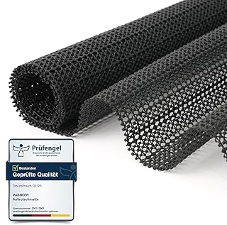 VABNEER Antirutschmatte, 40x60cm PVC Antirutschunterlage Mehrzweck, Teppichstopper für Schublade…