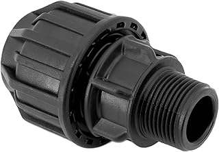 H2O-Flex® PP Fitting 32mm x 1″ Außengewinde Klemmverbinder mit DVGW Trinkwasserzulassung Versch…