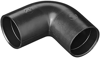 Abwasser-Rohr Winkel 90° Ø28 mm – PE Kunststoff Rohrbogen für steckbare Abwasserrohre | Pass…