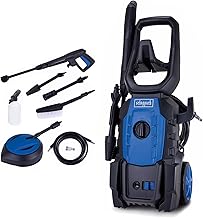 Scheppach Hochdruckreiniger HPC1600 mit 5m Schlauch & 7 TLG Zubehör | 135bar Maximaldruck | 1600…