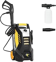 Outsunny Hochdruckreiniger mit Aluminiumpumpe 135 bar Maximaldruck 1800W Leistung 540 L/h Förder…