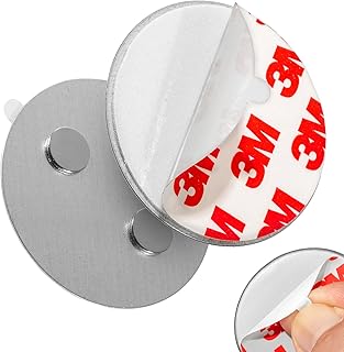 ECENCE Rauchmelder Magnethalter 5 Stück Selbstklebende Magnethalterung für Rauchmelder Ø 50mm …