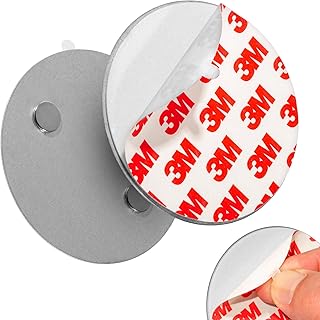ECENCE Rauchmelder Magnethalter 10 Stück Selbstklebende Magnethalterung für Rauchmelder Ø 70mm…