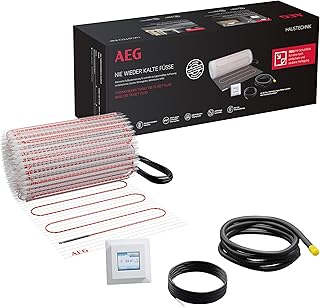 AEG elektrische Fußbodenheizung, Komplettset, 1,5 m², 200 W/m², Turbo Thermo Boden TBS TC 200/…