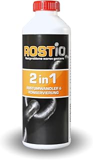 Rostio 2 in 1 Rostumwandler & Konservierung | Hohlraumversiegelung Auto | Hohlraum-Wachs | Rostsc…