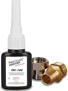 Microtec® Fixdicht Dichtmittel TEC-100 | 10g | Gewindedichtung und Schraubensicherung | Der Hanf…