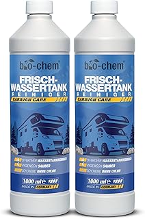 bio-chem Wassertank Reiniger Wohnmobil 2x 1000 ml – Frischwassertank Reiniger für Wohnwagen & …