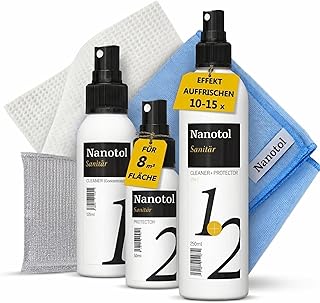 Nanotol Duschglasversiegelung Set – Glasversiegelung Dusche & Nanoversiegelung Dusche Kompletts…