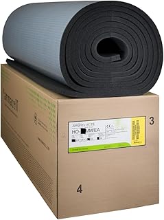 ArmaFlex HOME Selbstklebende Isoliermatte 10mm – 1m x 1m Flexibler Elastomerschaum zur Wärme- & …