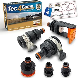 MaJoCompTec® ALLCONNECT universal Wasserhahn Anschluss Set | Verstellbarer Wasser Hahnanschluss …