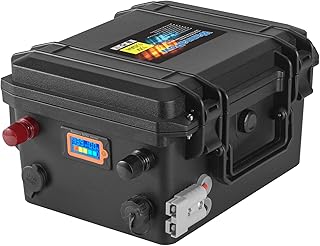 12V 120Ah LiFePO4 Batterie,1536Wh Lithium Akku mit 100A BMS,Max.15000 Zyklen Ladezyklen,Unterstü…
