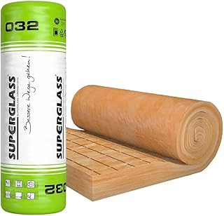 74,16 m² Superglass Klemmfilz 120 mm KF 4 WLG032 – Steinwolle Dämmwolle Dämmung