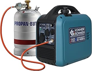 Könner & Söhnen Inverter Stromerzeuger KS 1900iG S, 2000W Dual Fuel Generator (LPG/Benzin), Not…