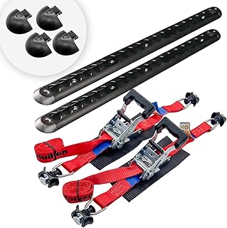 Premium Gasflaschenhalter für Wohnwagen Sprinter LKW Wohnmobil | schwarze Airlineschienen 0,5m m…