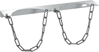 eurokraft | Gasflaschen-Wandhalterung | für 2 Flaschen | Ø max 140 mm