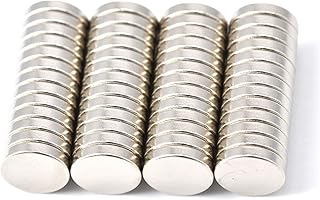 Magenesis 52 Stück Neodym Magnete 10x2mm Mini Magnete Extrem Stark ca. 2 Kilo Haftstärke