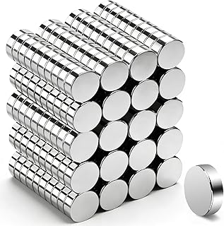 200 Stück Magnete 6x2mm Kleine Magnete Stark Neodym Magneten Mini Rund für Pinnwand Magnettafel…