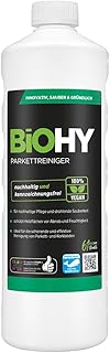 BiOHY Parkettreiniger (1l Flasche) | Konzentrat für versiegeltes & geöltes Parkett | materialsc…
