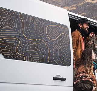 Topografie Fensterfolie Auto Van Camper – Vinyl Sichtschutzfolie Seitenfenster Heckscheibe – …