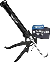 9” Kartuschenpistole für Silikon & Dichtstoffe – Profi Kartuschenpresse aus Metall – Robus…