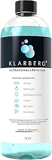 KLARBERG® 1L Ultraschallreiniger Konzentrat I Reinigung von Brillen, Schmuck, Zahnersatz, Uhren …