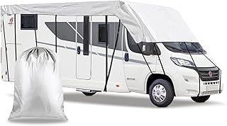 Wohnwagen Schutzdach, 210D wasserdichte Wohnmobil Dachabdeckung, 6,5 x 3 Meter/21 x 10 FT Dachsch…