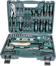 Brüder Mannesmann Werkzeugkoffer, 87-teilig – Werkzeugset mit Werkzeug aus Chrom-Vanadium-Stahl …