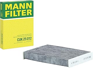 MANN-FILTER CUK 25 012 Innenraumfilter/Kabinenluftfilter – Pollenfilter mit Aktivkohle – für Pkw…