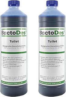 BactoDes-Toilet Sanitärflüssigkeit für Campingtoilette, Geruchsneutralisierer, zersetzt Fäkal…