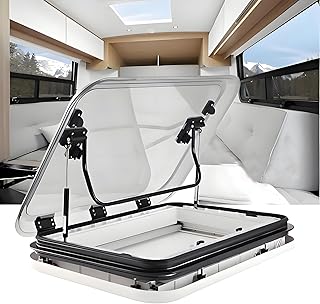 Dachwartungskits für Wohnmobile, Dachfenster für Wohnmobile, Wohnwagen, Auto, mit LED, Dachfens…