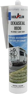 Dekalin Dekaseal 8936 Dichtmasse 310ml Kartusche hellgrau Wohnmobil Caravan Boot abtupfbar