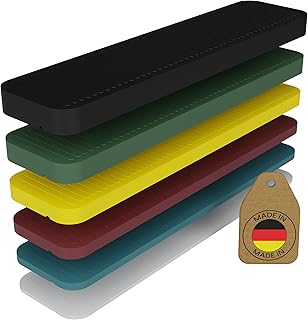 FUX 600 Verglasungsklötze Abstandshalter Kunststoff Unterlegplatten 100×24 mm – Mix Set 1-6 mm -…