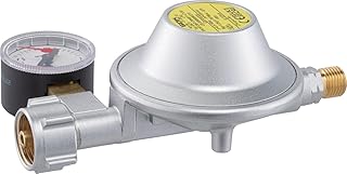 GOK Caravanregler 30 mbar 1,2 kg/h mit Manometer