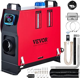 VEVOR 12 V Standheizung Diesel, 8 kW Diesel Lufterhitzer, 0,18-0,48 L Standheizung, Luft Dieselhe…