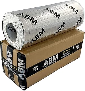 ABM 2 qm ALUBUTYL Globaler Produzent Dämmmatte selbstklebend Anti Dröhn Matte 40 cm x 5 Meter