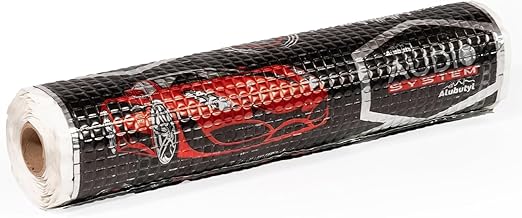 Alubutyl Matte 2mm 50x400cm Dämmmatte Selbstklebend 2m2 Anti Dröhn Fahrzeugdämmung 3,2 kg/m2 S…